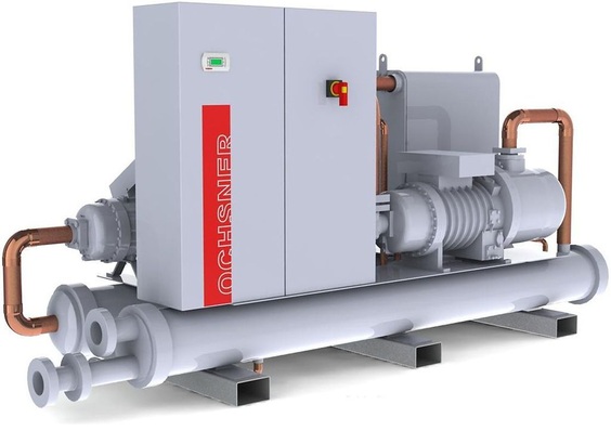 Die Hochtemperatur-Wärmepumpe IWHSS ist für einen Gesamttemperaturhub von über 85 K ausgelegt (Quelltemperatur 10 C°, Vorlauftemperatur 95°C). Bei W10/W85 bietet sie einen COP von 2,6 und ermöglicht damit die Umsetzung neuer Wärmever­sorgungs- und Wärmerückgewinnungskonzepte. Höhere COP-Werte ergeben sich bei der Kombination aus Heizen und Kühlen.