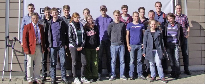 Fünf Tage lang haben sich die Studenten von unterschiedlichen Unternehmensvertretern einen Einblick in die Arbeitswelt geben lassen.