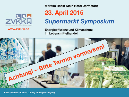 ZVKKW: Supermarkt-Symposium am 23. April 2015