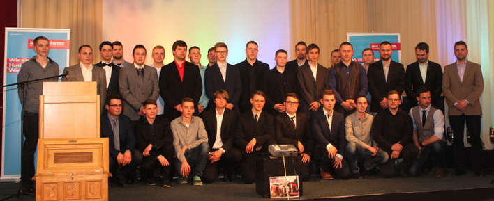 Gesellenfreisprechung Mechatroniker für Kältetechnik in Sachsen