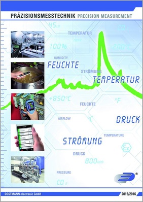 Neuer Katalog Präzisionsmesstechnik 2015/16 - © Dostmann electronic
