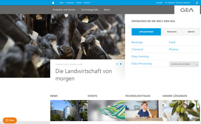 Sichtbarstes Zeichen für die Veränderungen ist der gleichzeitig veröffentlichte neue Internetauftritt des Konzerns.