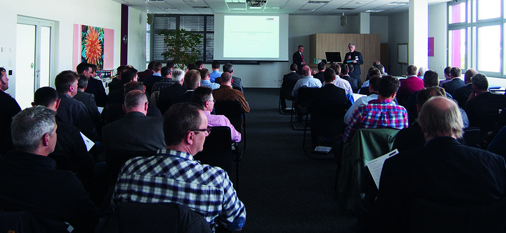 Knapp 70 Gäste konnten sich an diesen zwei Tagen intensiv über die Möglichkeiten von Fördermaßnahmen und die Entwicklung der Kältemittel informieren.