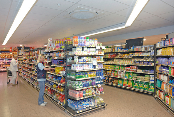 Perfektes Duo: Klimatisierung und Türluftschleier