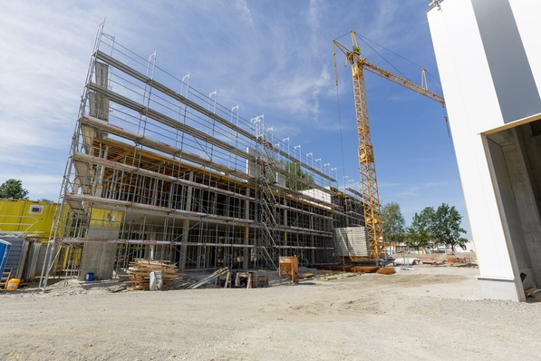 Bauarbeiten in Lindau verlaufen planmäßig - © Cofely Refrigeration
