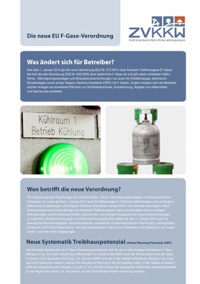 Die Broschüre wird allen Fachbetrieben kostenlos zur Verfügung gestellt und kann z.B. der Korrespondenz mit den Kunden als neutrale und übergeordnete Information beigelegt werden.