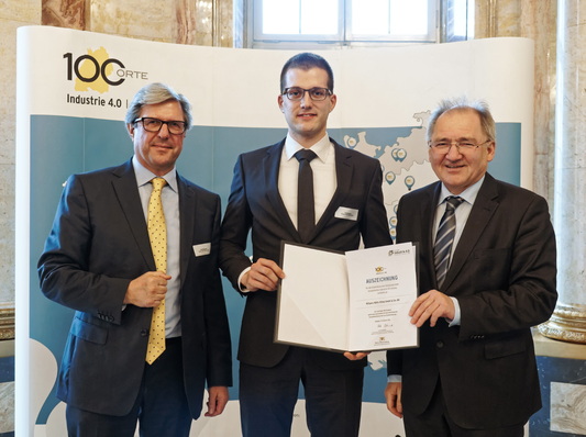 Auszeichnung für Industrie-4.0-Leuchtturmprojekt