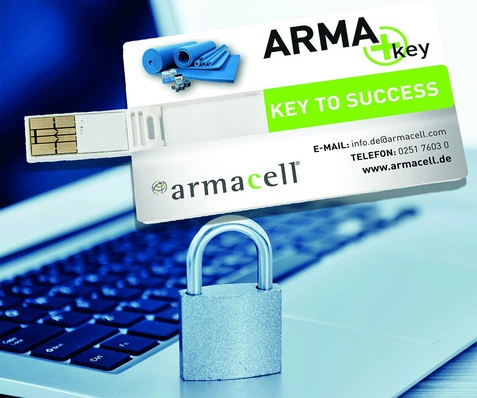 Schlüssel zu noch mehr digitalen Angeboten - © Armacell
