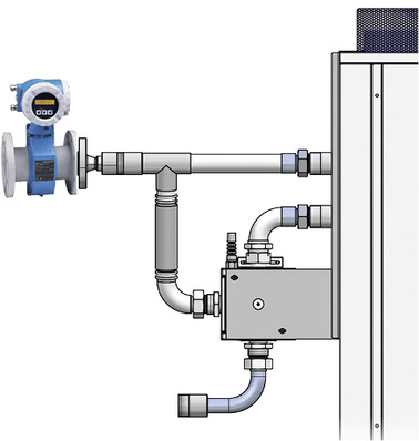 Datenlogger, Durchflussmesser, Ölregulierer