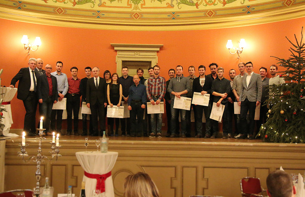 Die Vergabe des Studienpreise am 19. Dezember 2016