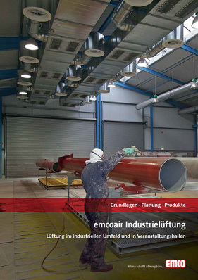 Neue Broschüre zur Industrielüftung - © emco Klima
