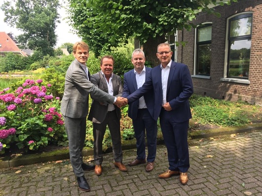 v.l.: Thië Lycklama à Nijeholt, Eric van Hilst, Peter Kaltenstadler und Anne Rozema.