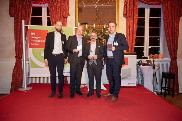 Benjamin Chini, EHI, Dirk Weiße, toom Baumarkt GmbH, Giuseppe Perrino, Genossenschaft Migros Ostschweiz, Roland Gottlewski, EDEKA MIHA Immobilien-Service GmbH