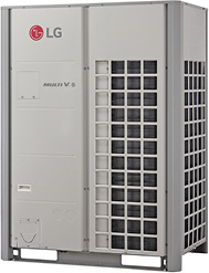 VRF-System mit Temperatur- und Feuchtesensor