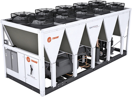 Effiziente Wasserkühlmaschinen mit Schraubenverdichter