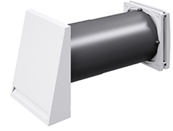 Dezentrales Lüftungsgerät mit leisem Ventilator