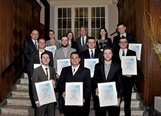 Der BTGA ehrte die besten Auszubildenden der TGA-Branche des Prüfungsjahrgangs 2017 in Lübeck-Travemünde.
