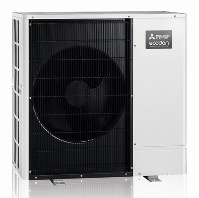 Das Design des Ecodan Außengeräts PUHZ-AA wurde mit dem Red Dot Award 2018 ausgezeichnet.