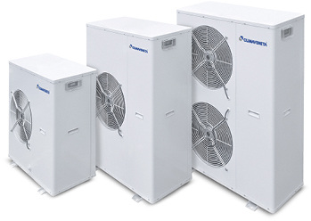 Kaltwassererzeuger mit Wärmepumpenfunktion