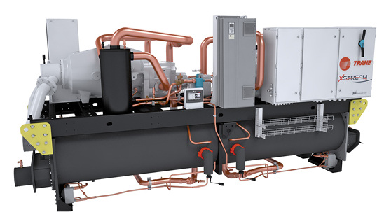 Wasserkühlmaschinen mit Schraubenverdichtern