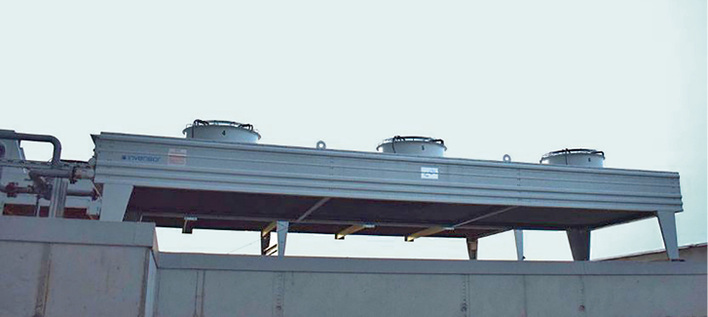 Mit Wärmeüberschuss ganzjährig kühlen